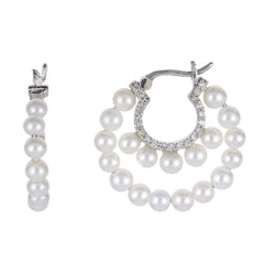 Parkplace Pearls 14KT White Gold Freshwater Pearl Earring 921997/FWWHAA