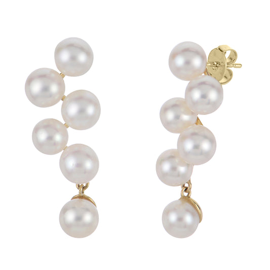 Parkplace Pearls 14KT Yellow Gold Freshwater Pearl Earring 922963/FWAA