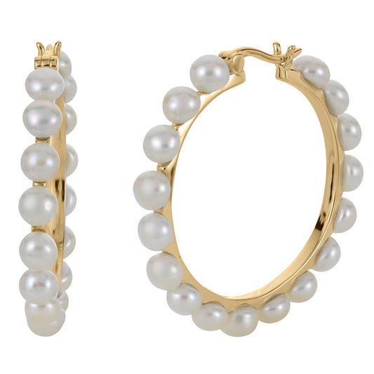Parkplace Pearls 14KT Yellow Gold Freshwater Pearl Earring 923103/FW