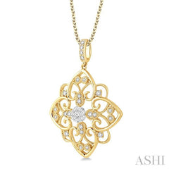 ASHI Lovebright Diamond Pendant 923A5PPFHPDYW
