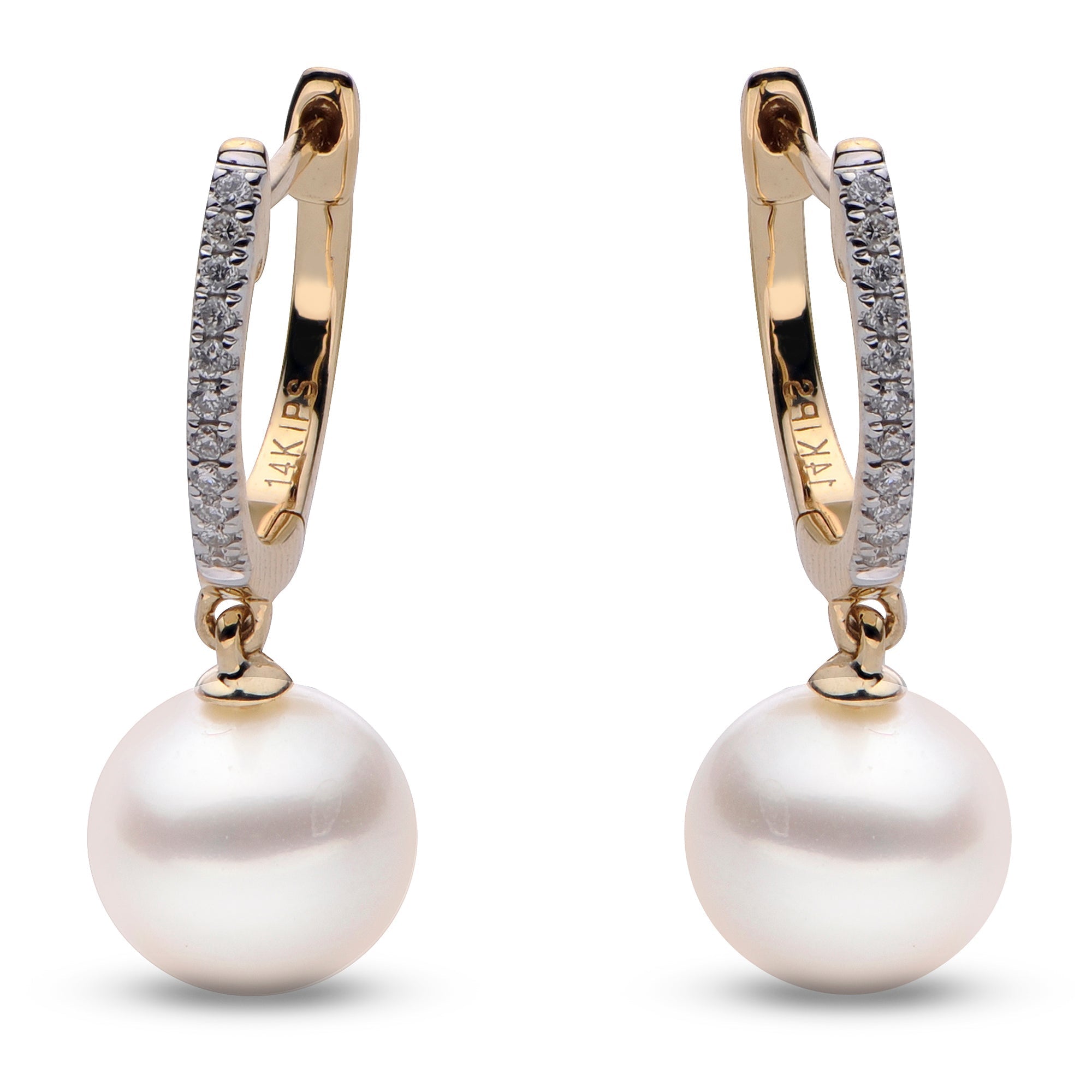 Parkplace Pearls 14KT Yellow Gold Freshwater Pearl Earring 924356