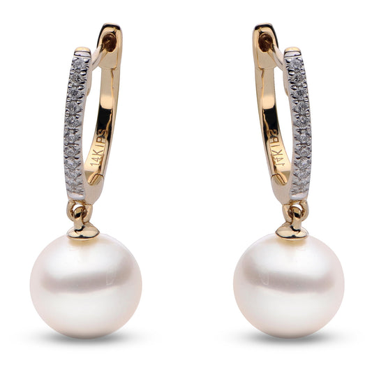 Parkplace Pearls 14KT Yellow Gold Freshwater Pearl Earring 924356