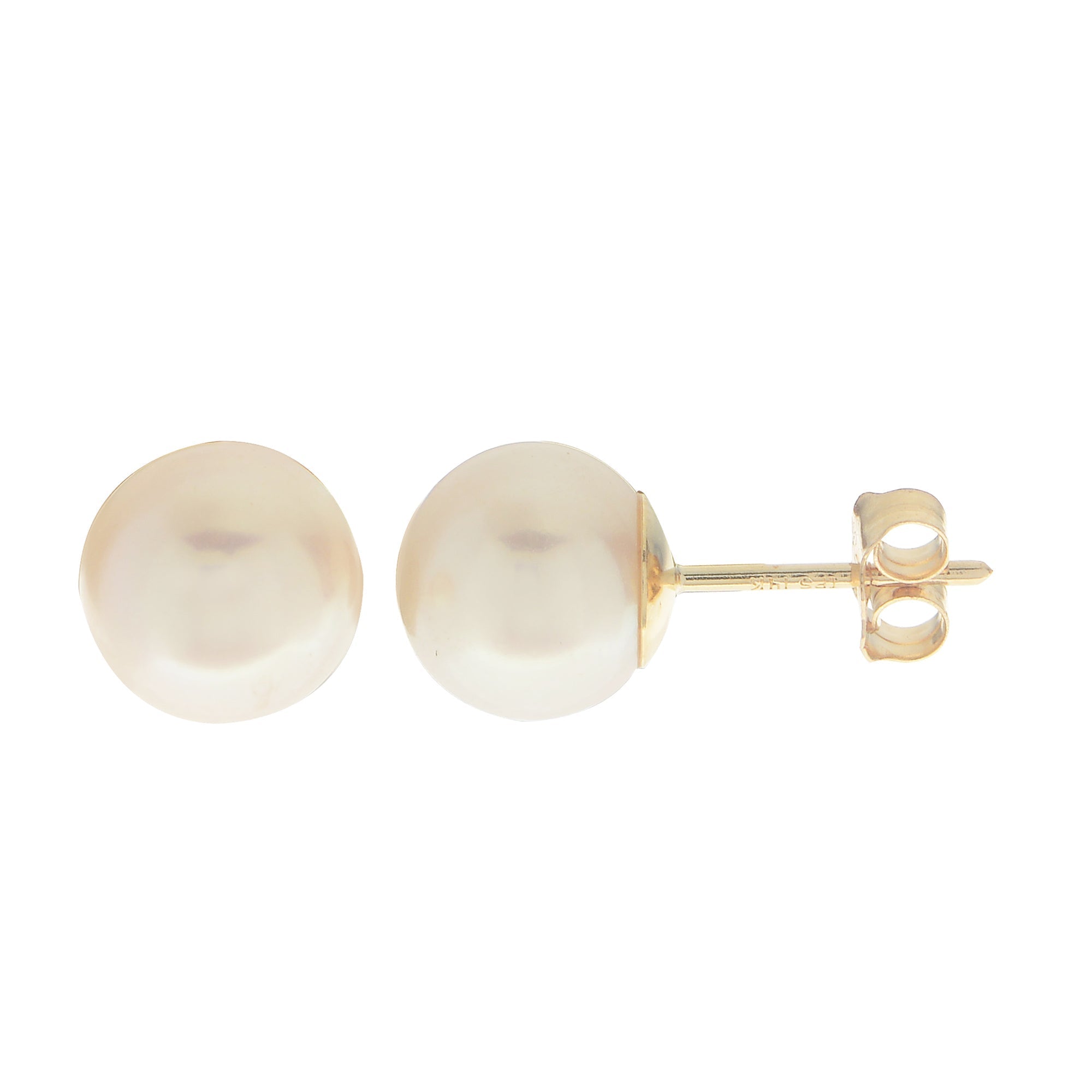 Parkplace Pearls 14KT Yellow Gold Akoya Pearl Earring 926111/A
