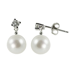Parkplace Pearls 14KT White Gold Akoya Pearl Earring 926161/WH