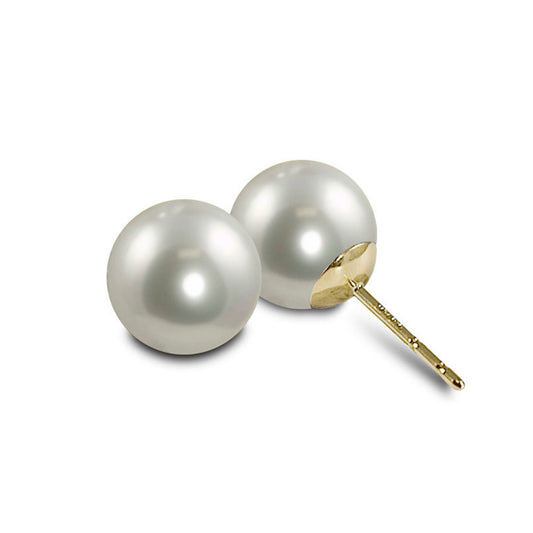 Parkplace Pearls 14KT Yellow Gold Freshwater Pearl Earring 926223/GRY