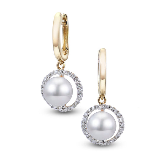 Parkplace Pearls 14KT Yellow Gold Freshwater Pearl Earring 926892/FWAA