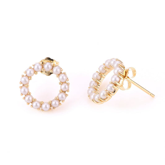 Parkplace Pearls 14KT Yellow Gold Freshwater Pearl Earring 927122/FW