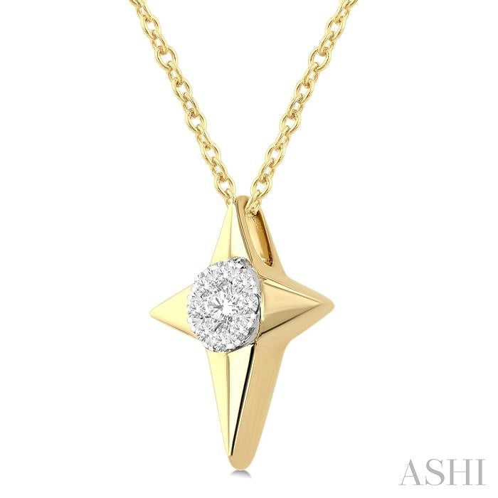 ASHI Diamond Fashion Pendant 929H8PPFGPDYW