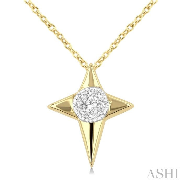 ASHI Diamond Fashion Pendant 929H8PPFGPDYW