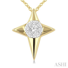 ASHI Diamond Fashion Pendant 929H8PPFGPDYW