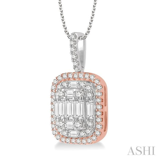 ASHI Halo Fusion Diamond Pendant 930H1PPFVPDWP