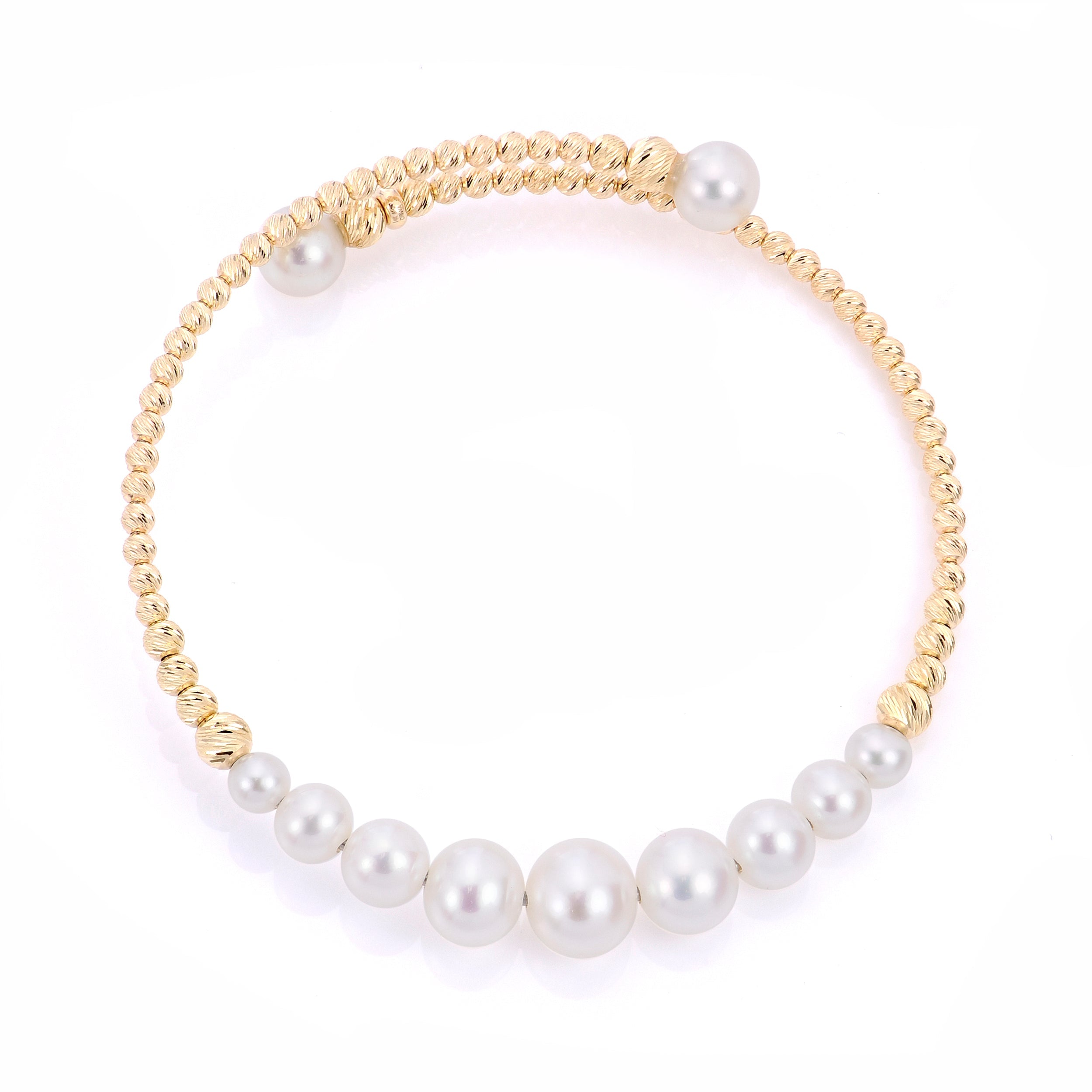 Imperial Partners 14KT Yellow Gold Freshwater Pearl Bracelet 936990/FW