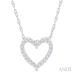 ASHI Heart Shape Diamond Fashion Pendant 94058PPFSPDWG