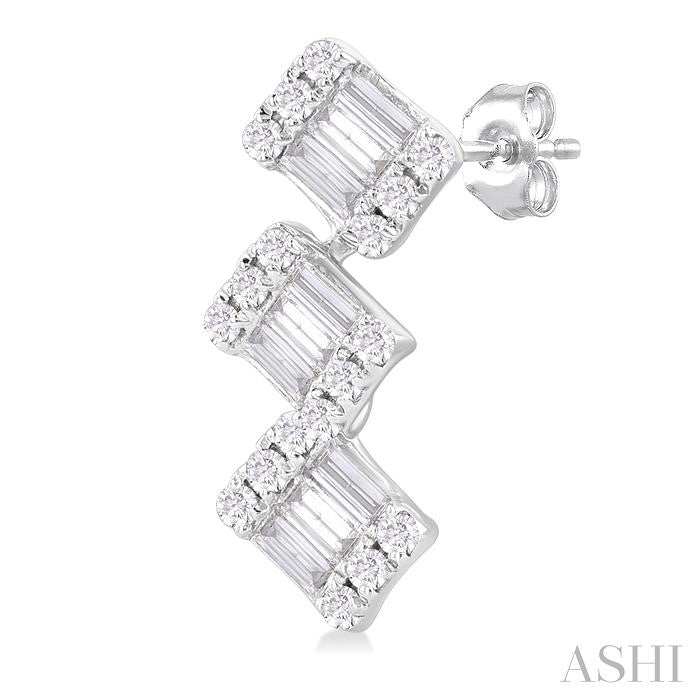 ASHI Fusion Diamond Earrings 940H5PPTGERWG