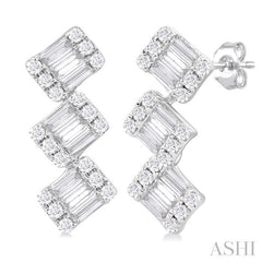 ASHI Fusion Diamond Earrings 940H5PPTGERWG