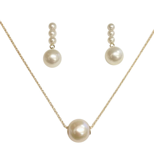 Imperial Partners 14KT Yellow Gold Freshwater Pearl Set 942250/FW-BXD