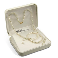 Parkplace Pearls 14KT Yellow Gold Freshwater Pearl Set 946051/W3S-P