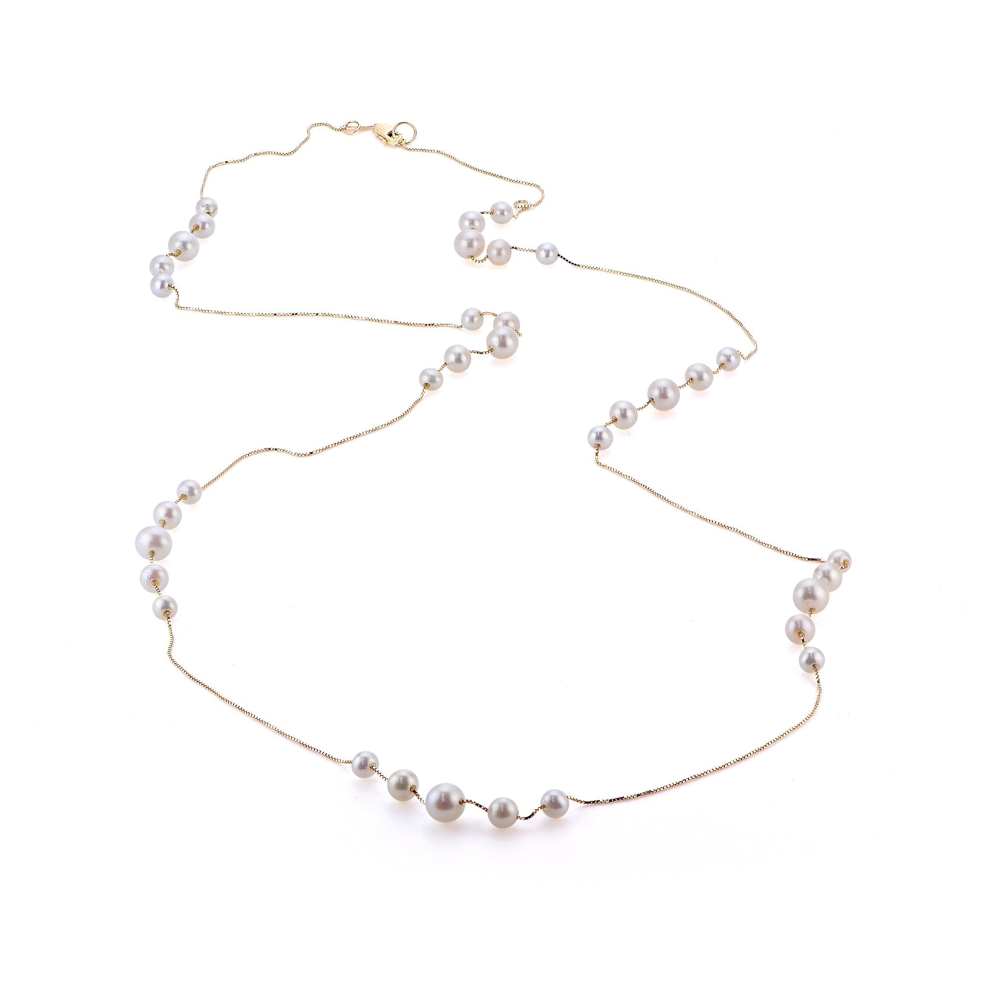 Parkplace Pearls 14KT Yellow Gold Freshwater Pearl Necklace 961350/AA