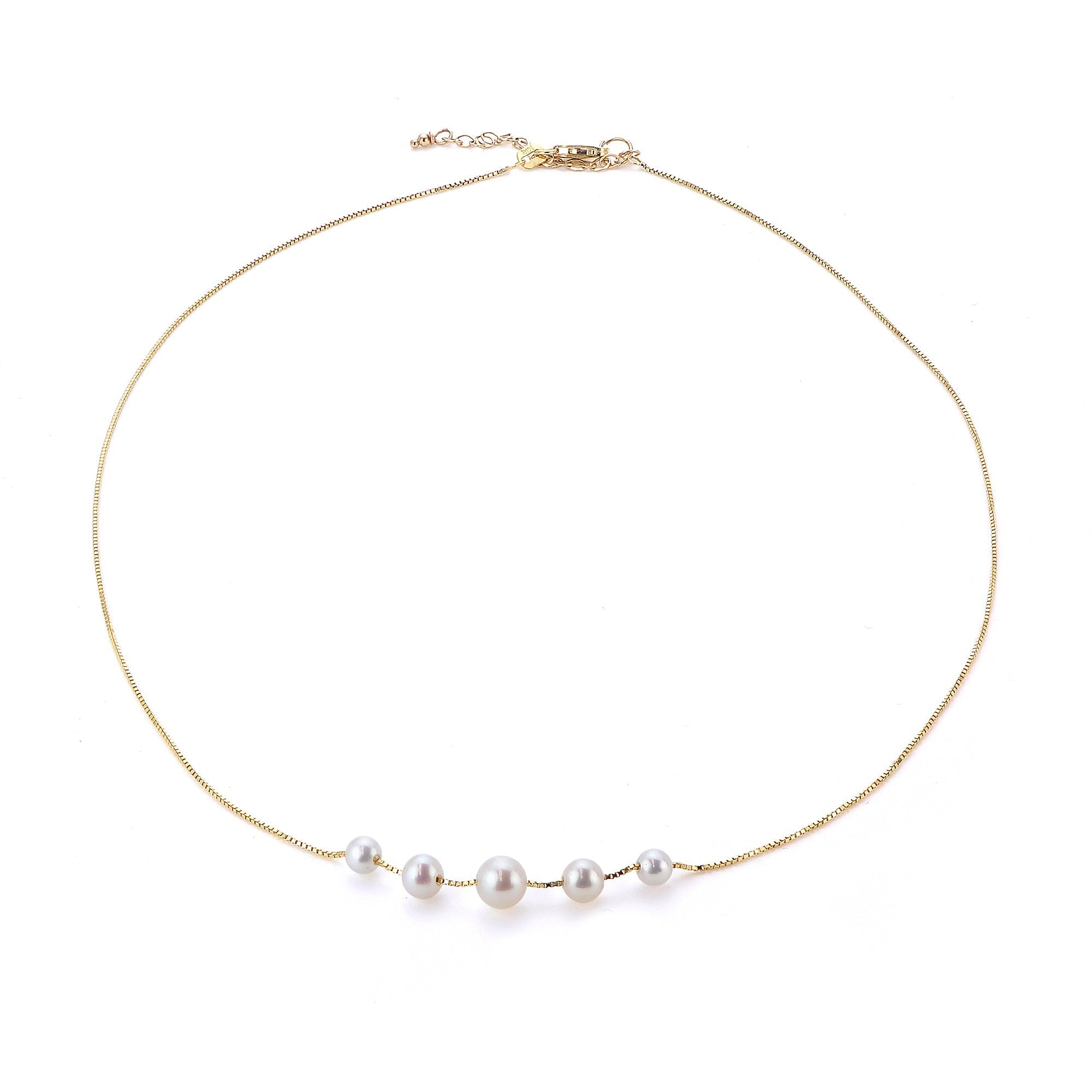 Parkplace Pearls 14KT Yellow Gold Freshwater Pearl Necklace 961788/AA18