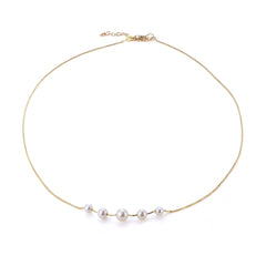 Parkplace Pearls 14KT Yellow Gold Freshwater Pearl Necklace 961788/AA18