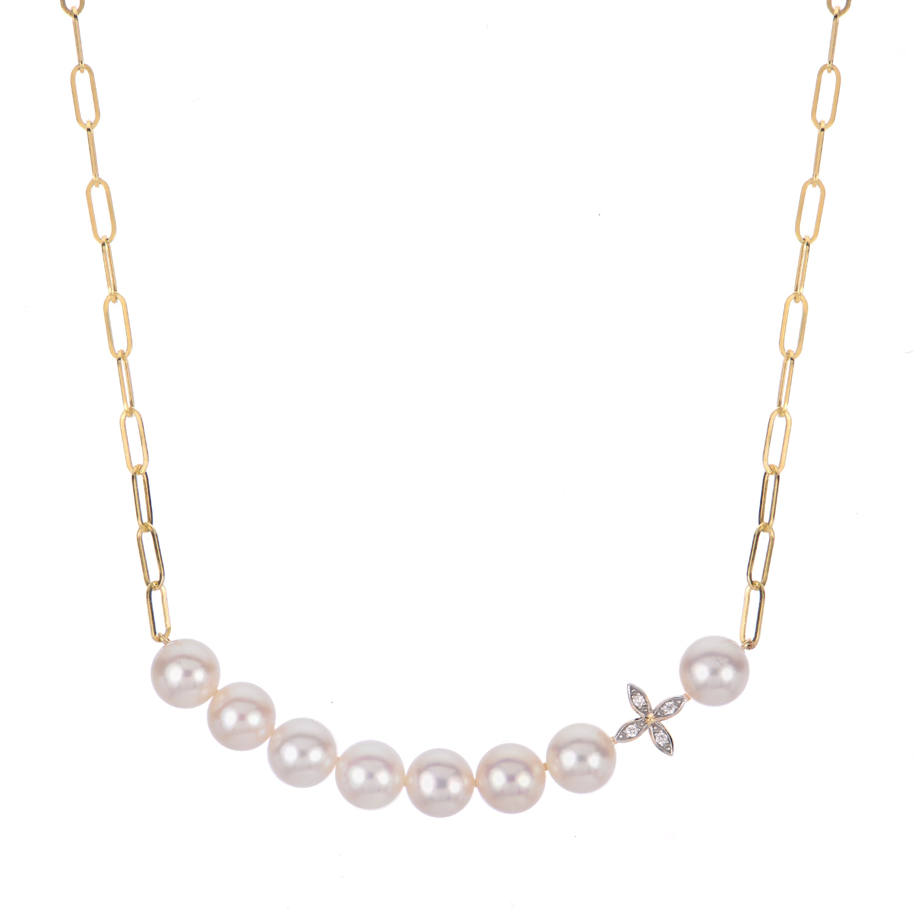 Parkplace Pearls 14KT Yellow Gold Freshwater Pearl Necklace 962221/FWAA