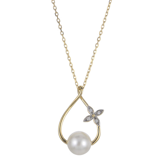 Parkplace Pearls 14KT Yellow Gold Freshwater Pearl Necklace 962222/FWAA
