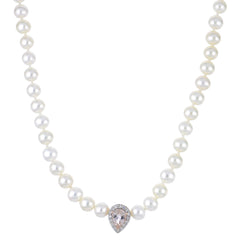 Parkplace Pearls 14KT Rose Gold Freshwater Pearl Necklace 962786/RG-AA