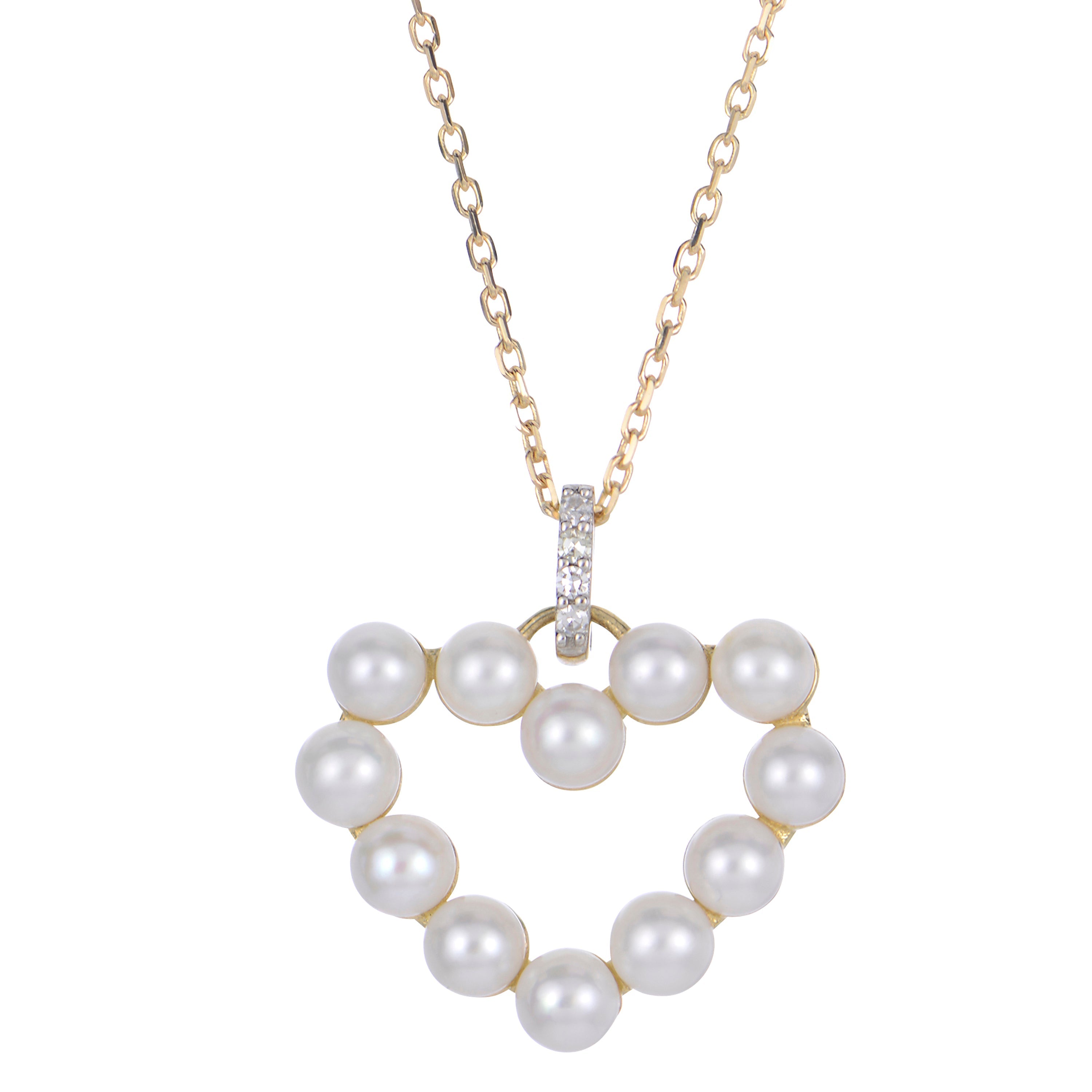 Parkplace Pearls 14KT Yellow Gold Freshwater Pearl Necklace 962939/FWAA