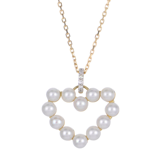 Parkplace Pearls 14KT Yellow Gold Freshwater Pearl Necklace 962939/FWAA