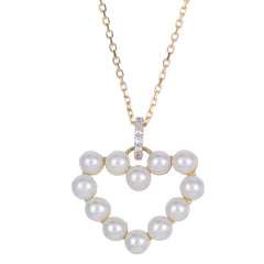 Parkplace Pearls 14KT Yellow Gold Freshwater Pearl Necklace 962939/FWAA