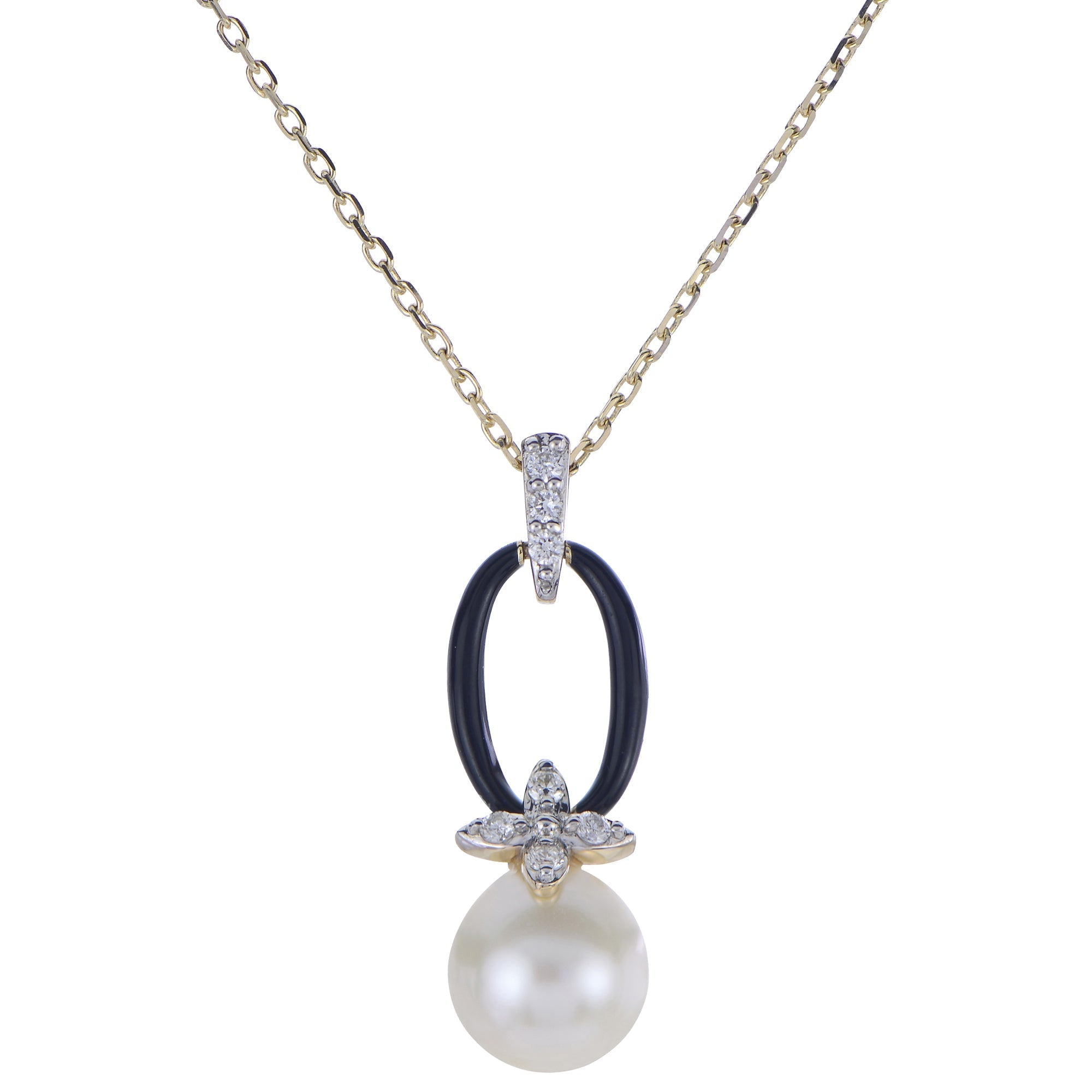 Parkplace Pearls 14KT Yellow Gold Freshwater Pearl Necklace 962967/FWAA