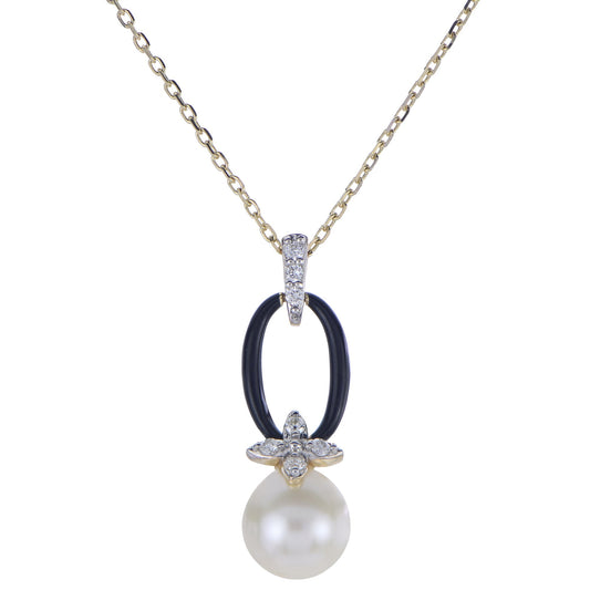 Parkplace Pearls 14KT Yellow Gold Freshwater Pearl Necklace 962967/FWAA