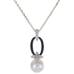 Parkplace Pearls 14KT Yellow Gold Freshwater Pearl Necklace 962967/FWAA