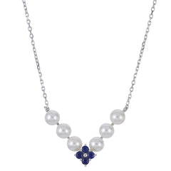 Parkplace Pearls 14KT White Gold Freshwater Pearl Necklace 963277/FWWH-AA