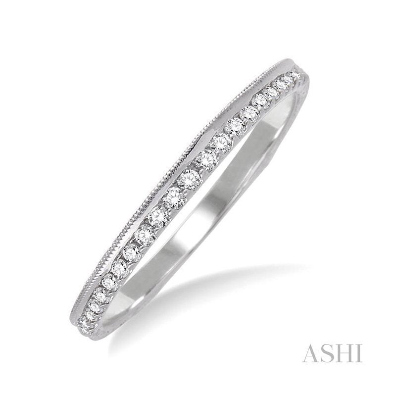 ASHI Diamond Wedding Band 22088PPFVWG-WB