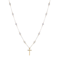 Parkplace Pearls Children's 14KT Yellow Gold Freshwater Pearl Necklace 965037/FWAA
