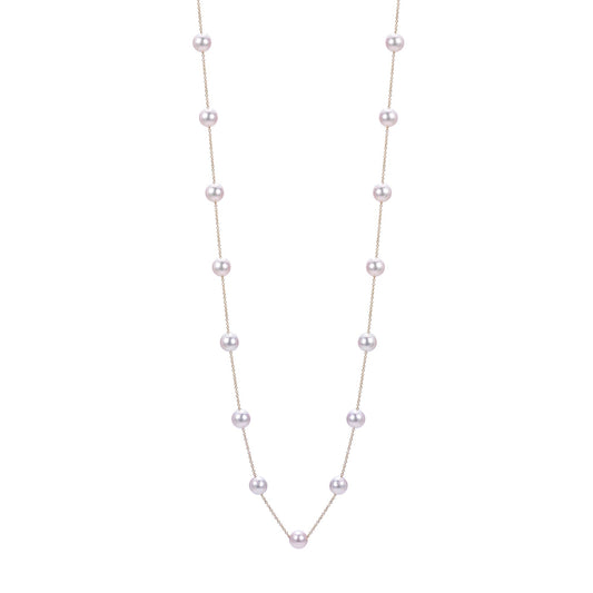Parkplace Pearls 14KT Yellow Gold Akoya Pearl Necklace 965480/A