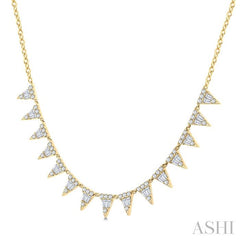 ASHI Diamond Layered Necklace 966Z1PPFGNKYG-1.50