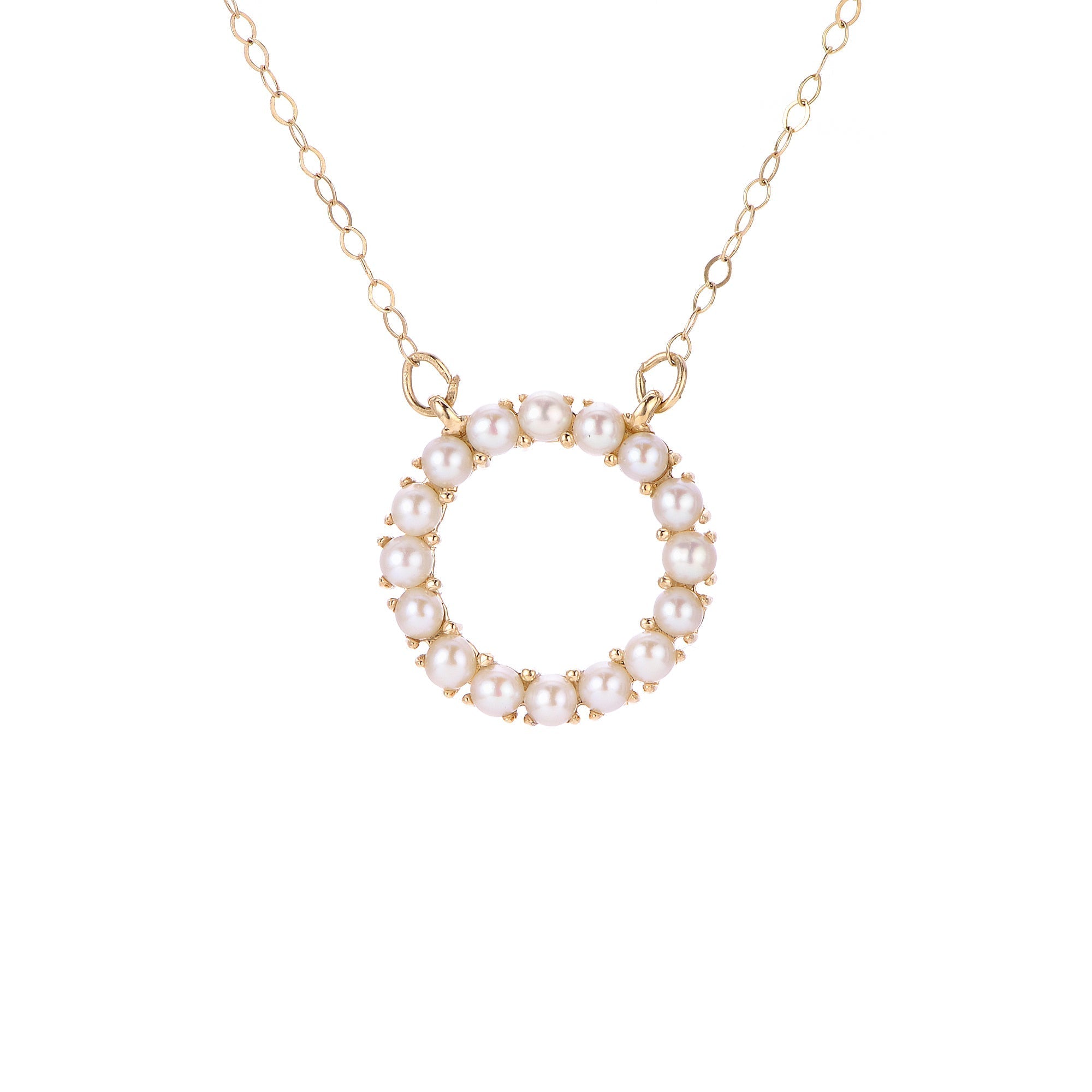 Parkplace Pearls 14KT Yellow Gold Freshwater Pearl Necklace 967122/FW