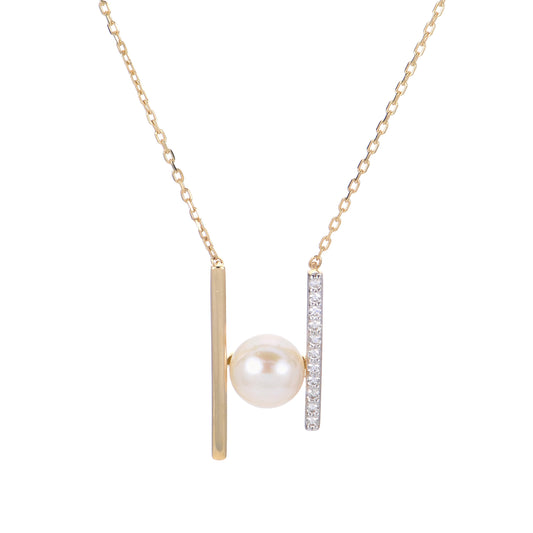Parkplace Pearls 14KT Yellow Gold Freshwater Pearl Necklace 969868/FW