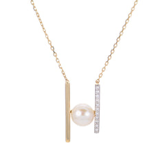 Parkplace Pearls 14KT Yellow Gold Freshwater Pearl Necklace 969868/FW