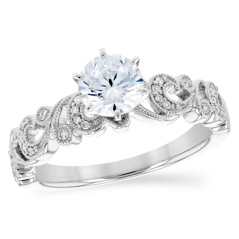 Allison Kaufman 14KT Gold Semi-Mount Engagement Ring K226-43160