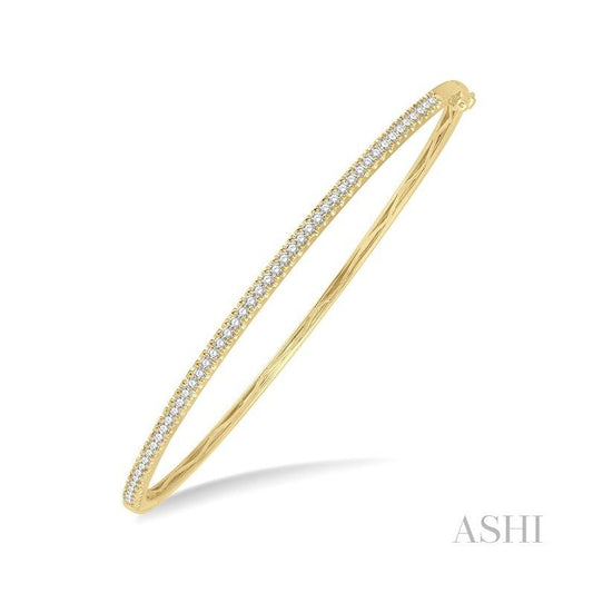ASHI Stackable Diamond Bangle 795BHPPFGYG