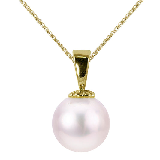 Parkplace Pearls 14KT Yellow Gold Akoya Pearl Pendant 986174/AA18R