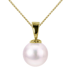 Parkplace Pearls 14KT Yellow Gold Akoya Pearl Pendant 986174/AA18R