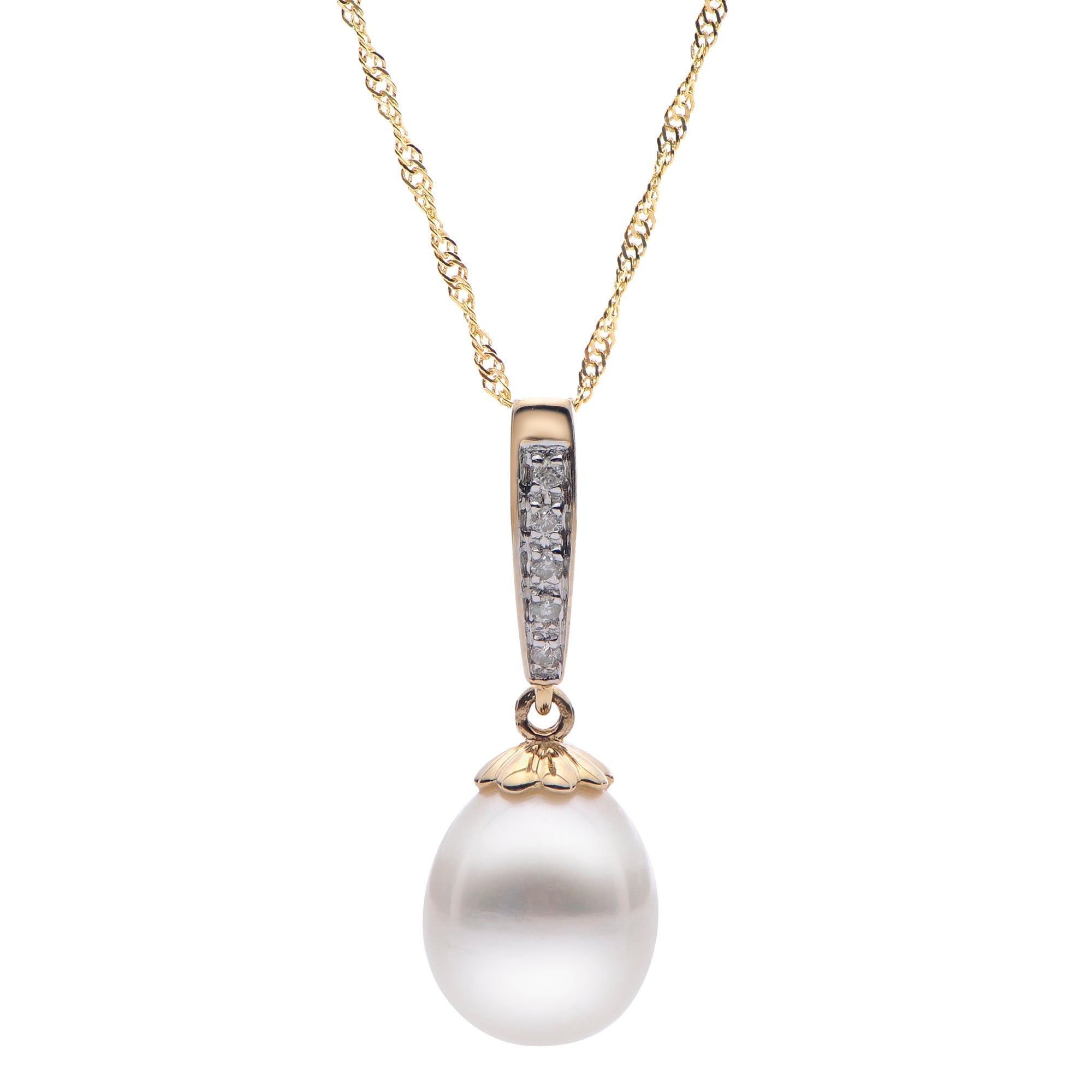 Parkplace Pearls 14KT Yellow Gold Freshwater Pearl Pendant 986237/AA18