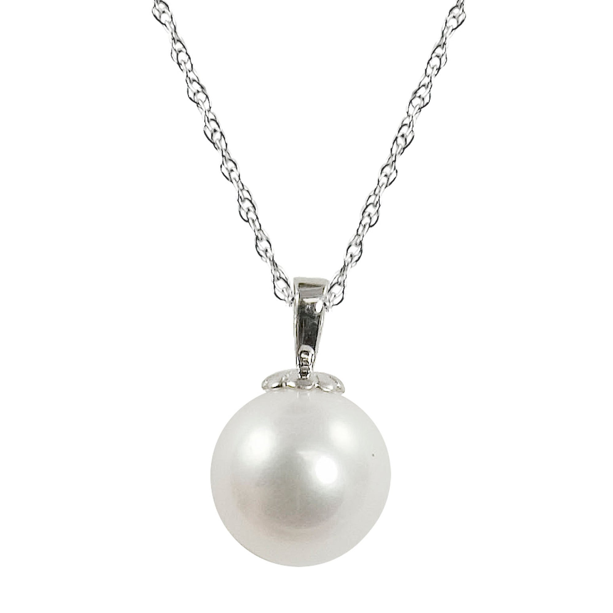 Imperial Partners 14KT White Gold Freshwater Pearl Pendant 986272/WH18