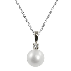 Parkplace Pearls 14KT White Gold Freshwater Pearl Pendant 986275/WH18