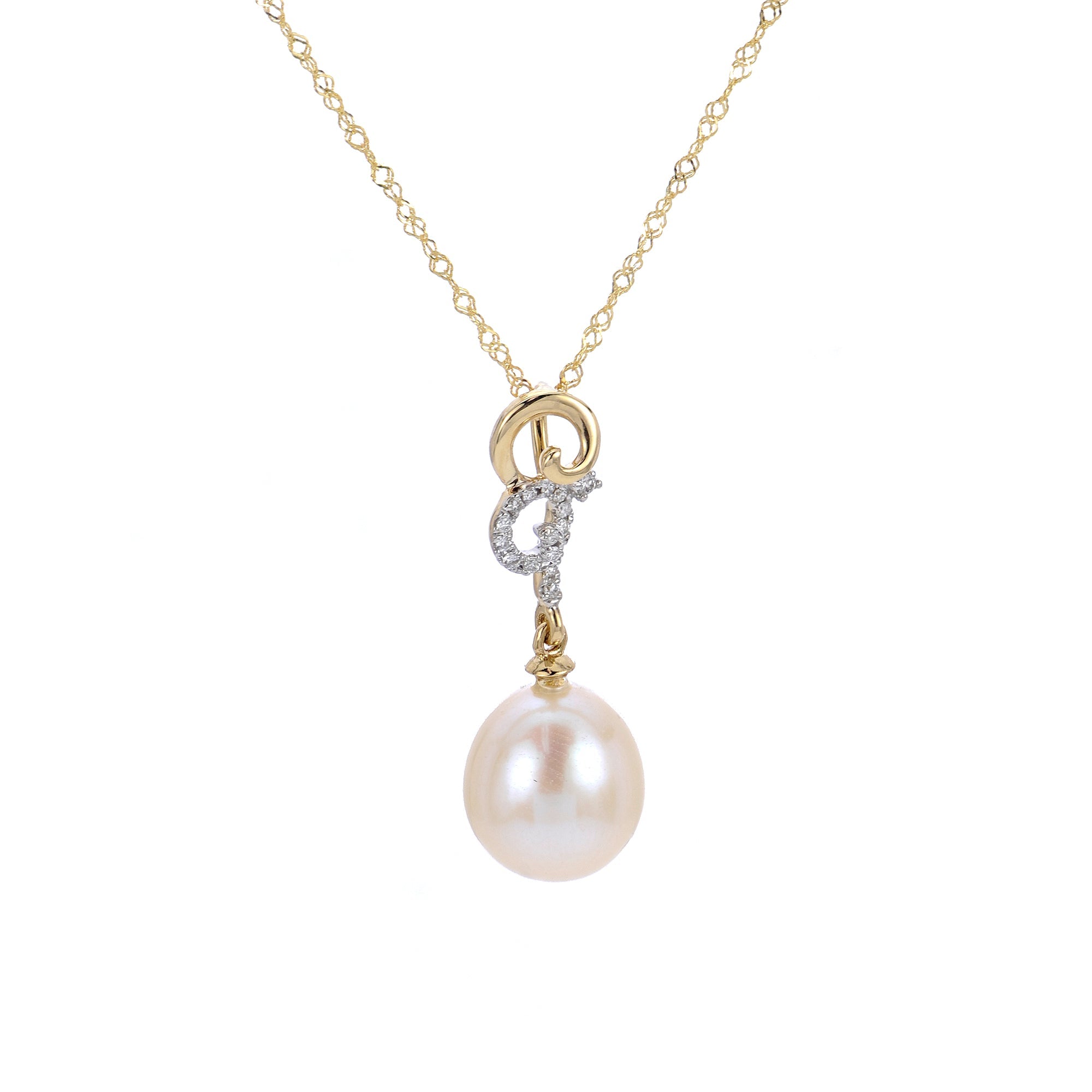 Imperial Partners 14KT Yellow Gold Freshwater Pearl Pendant 987377/FW18