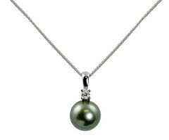 Imperial Partners 14KT White Gold Tahitian Pearl Pendant 987547/BWH18-1